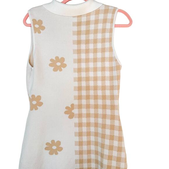 Le Lis Collection Tennis Dress Daisy Checkered Print - Picture 7 of 7